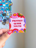 Vinyl Sticker (Protect Queer Youth)