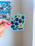 Vinyl Sticker (Berry Picker)