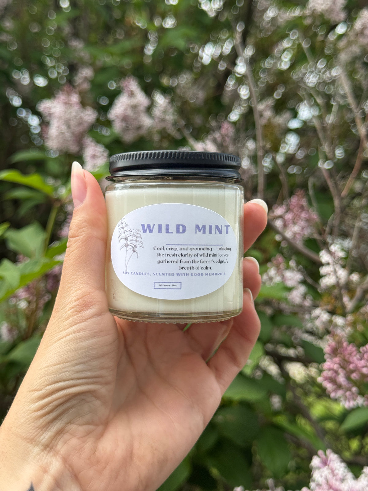 Wild Mint Soy Candle