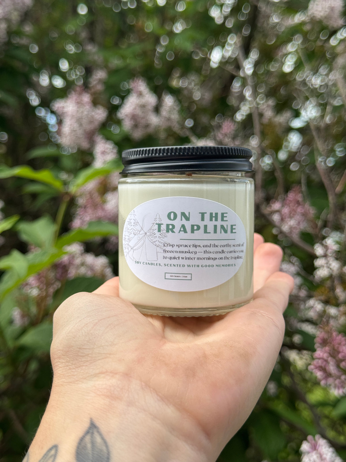 On the Trapline Soy Candle
