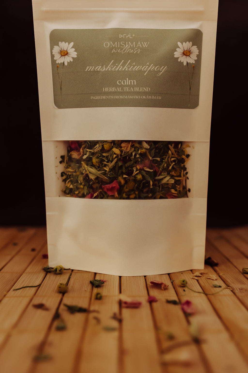 maskihkîwâpoy calm herbal tea blend